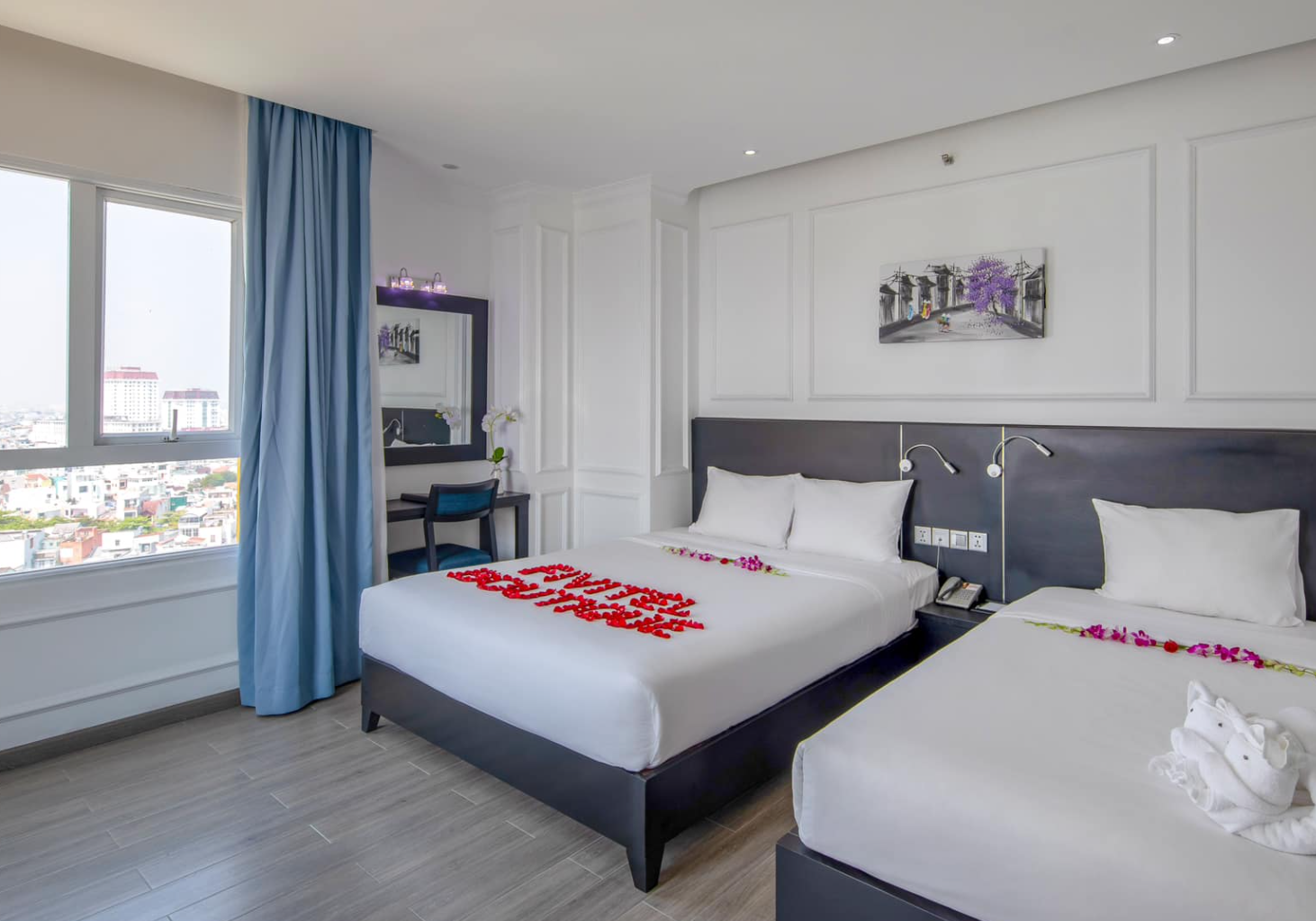 Từng chi tiết trong Fivitel Boutique Da Nang đều toát lên phong cách châu Âu thanh lịch