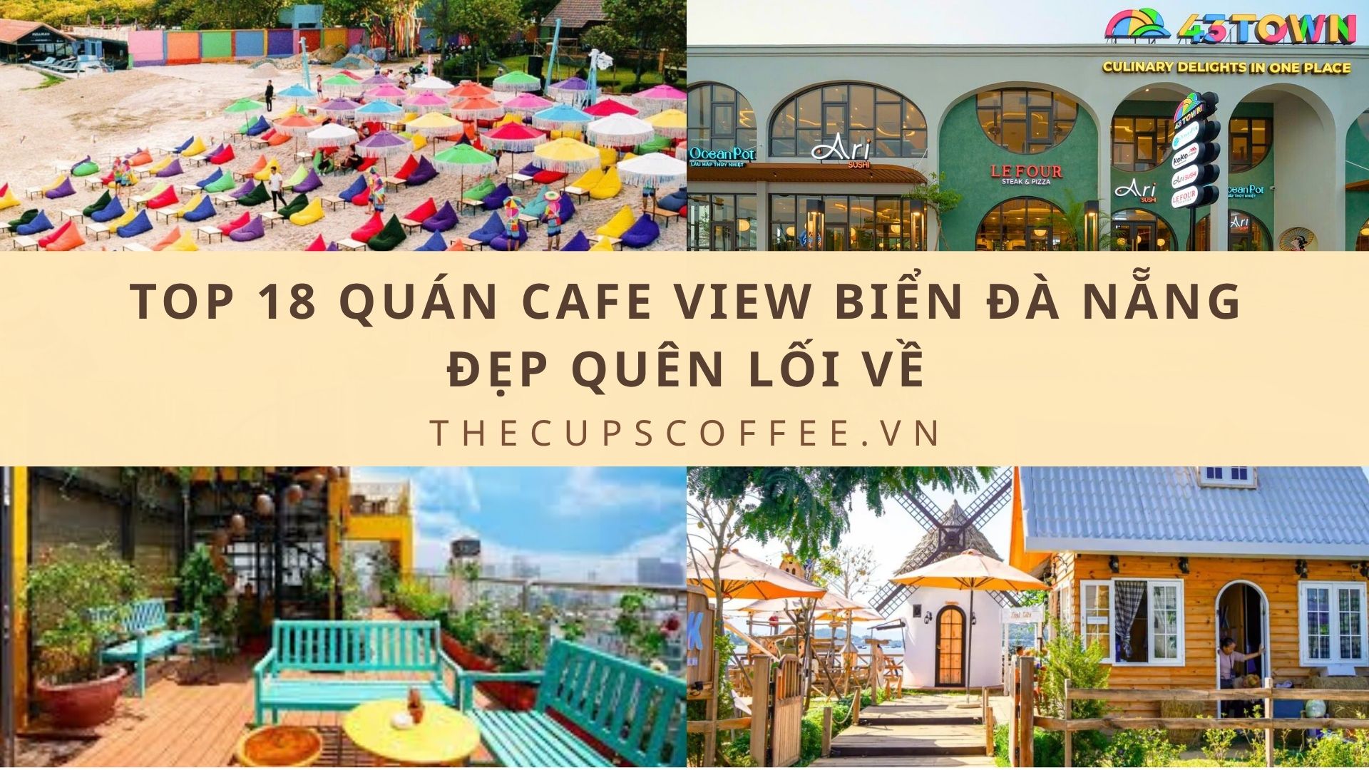 Top 18 quán cafe view biển Đà Nẵng cựa