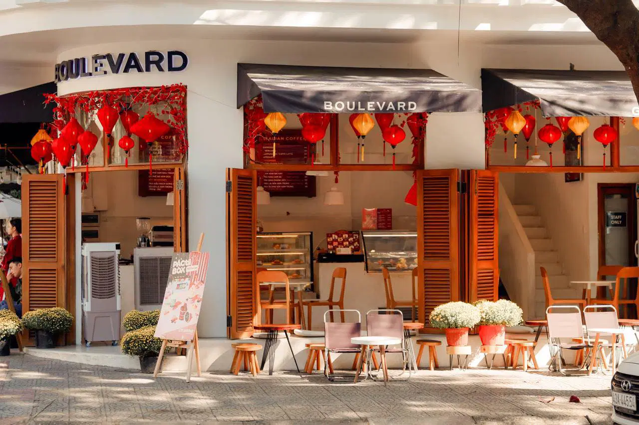 quán cafe đẹp gần cầu Rồng