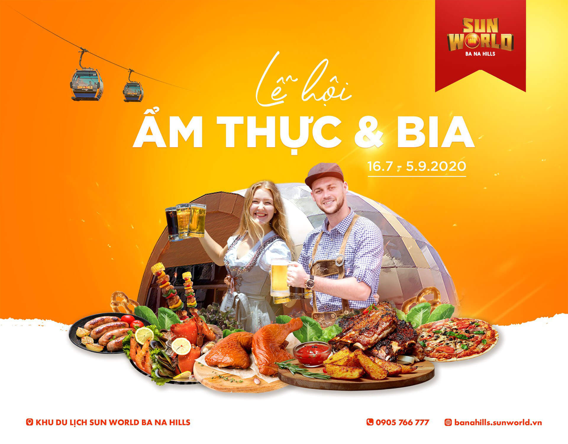 Lễ hội bia và ẩm thực – Sun World Bà Nà Hills: Khám Phá Những Điều Tuyệt Vời Từ Sự Kiện Đặc Sắc Này