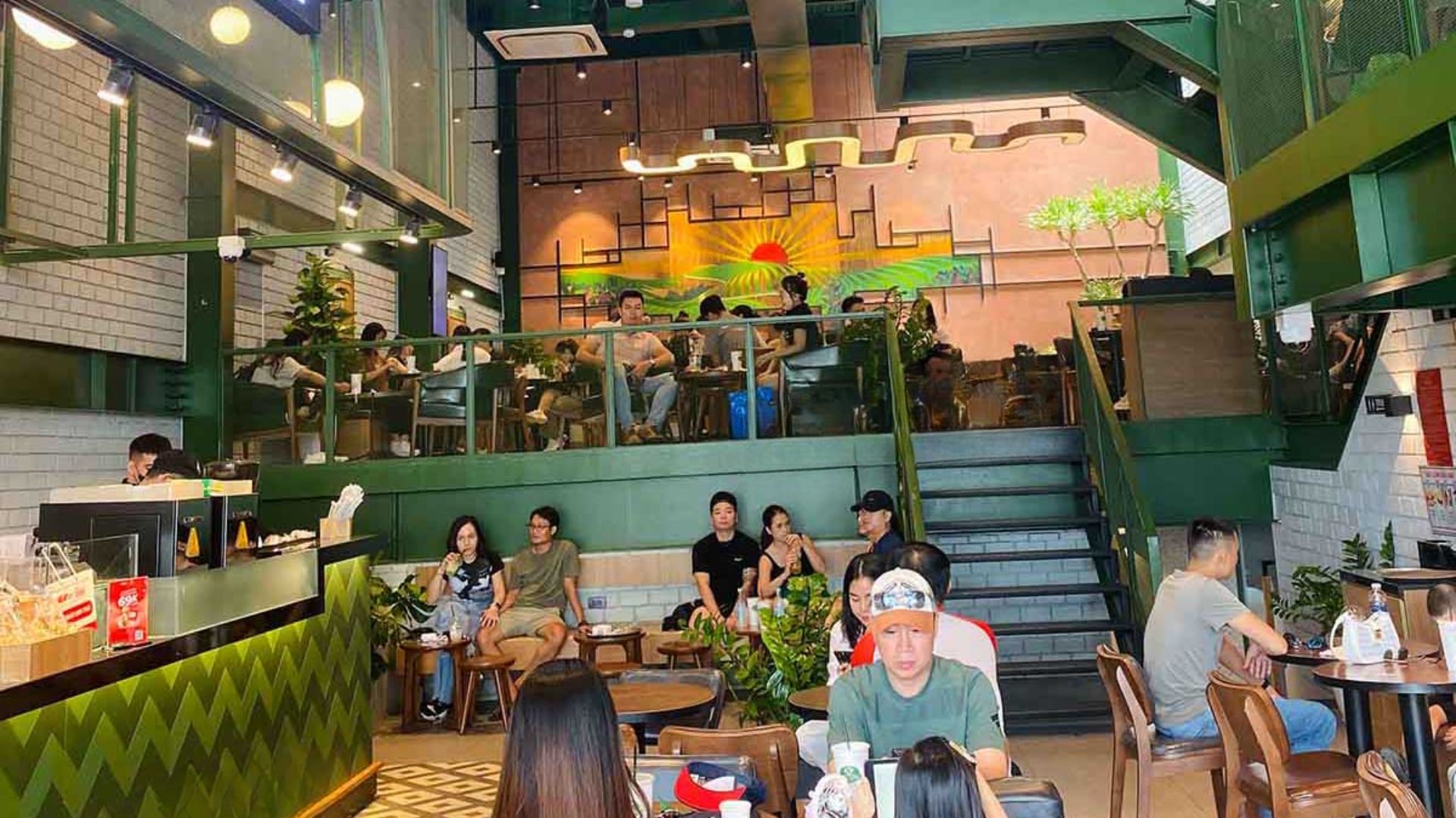 quán cafe đẹp gần cầu Rồng 
