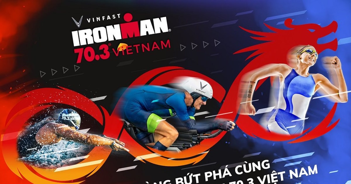 Sự kiện VinFast IRONMAN 70.3 Vietnam 2025 Được Tổ Chức Tại Đà Nẵng