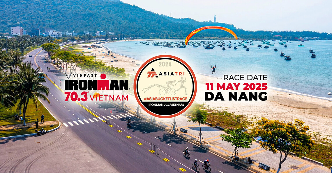 Sự kiện VinFast IRONMAN 70.3 Vietnam 2025 Được Tổ Chức Tại Đà Nẵng