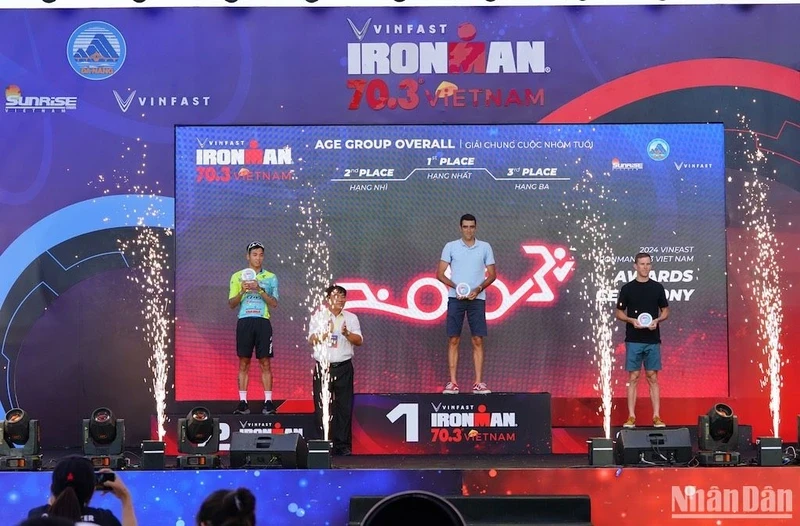 Sự kiện VinFast IRONMAN 70.3 Vietnam 2025 Được Tổ Chức Tại Đà Nẵng