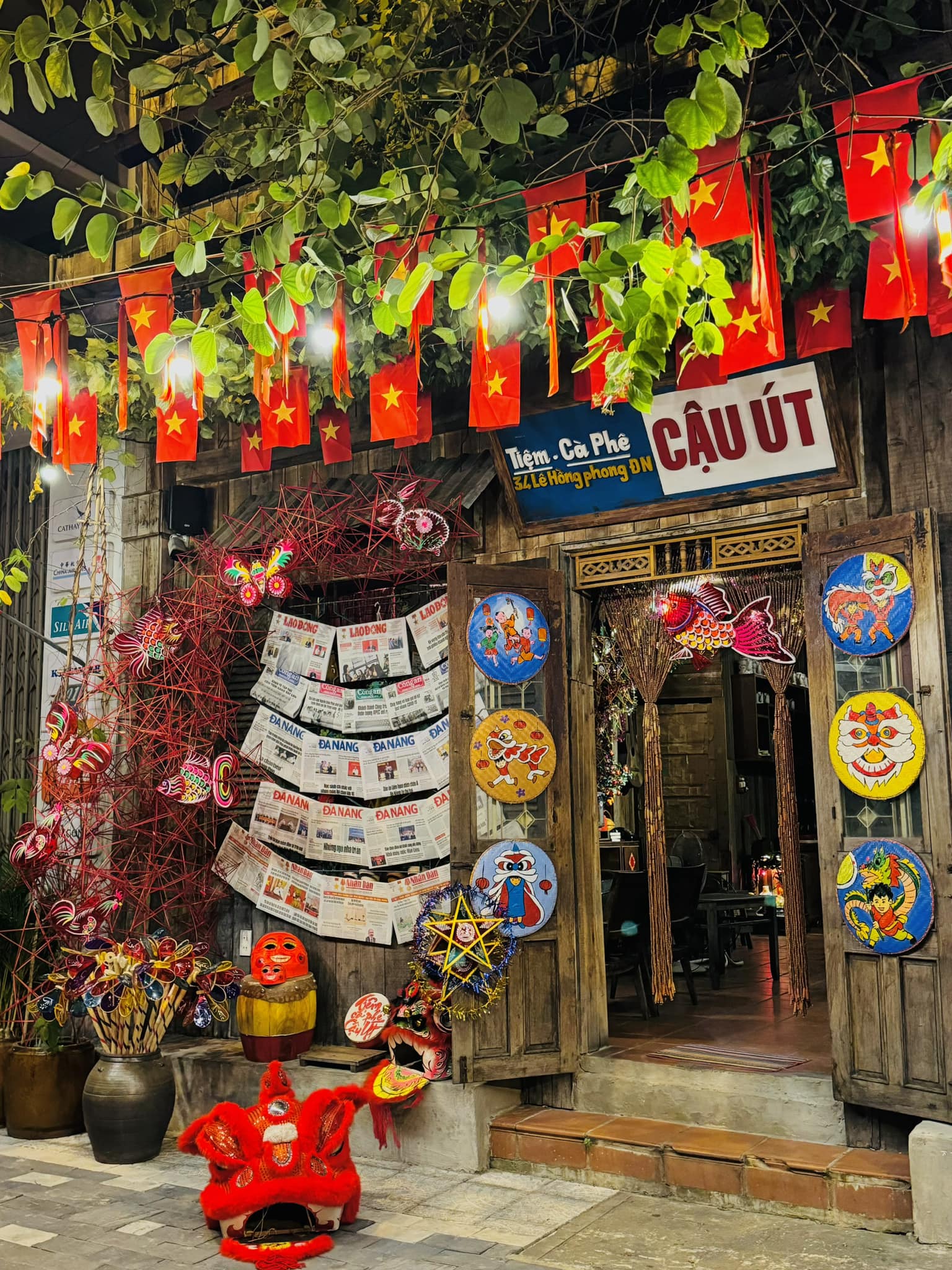 quán cafe cổ xưa ở đà nẵng