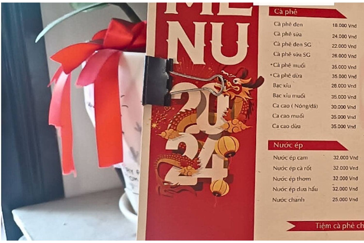 Tiệm Cà Phê Chú Mạnh