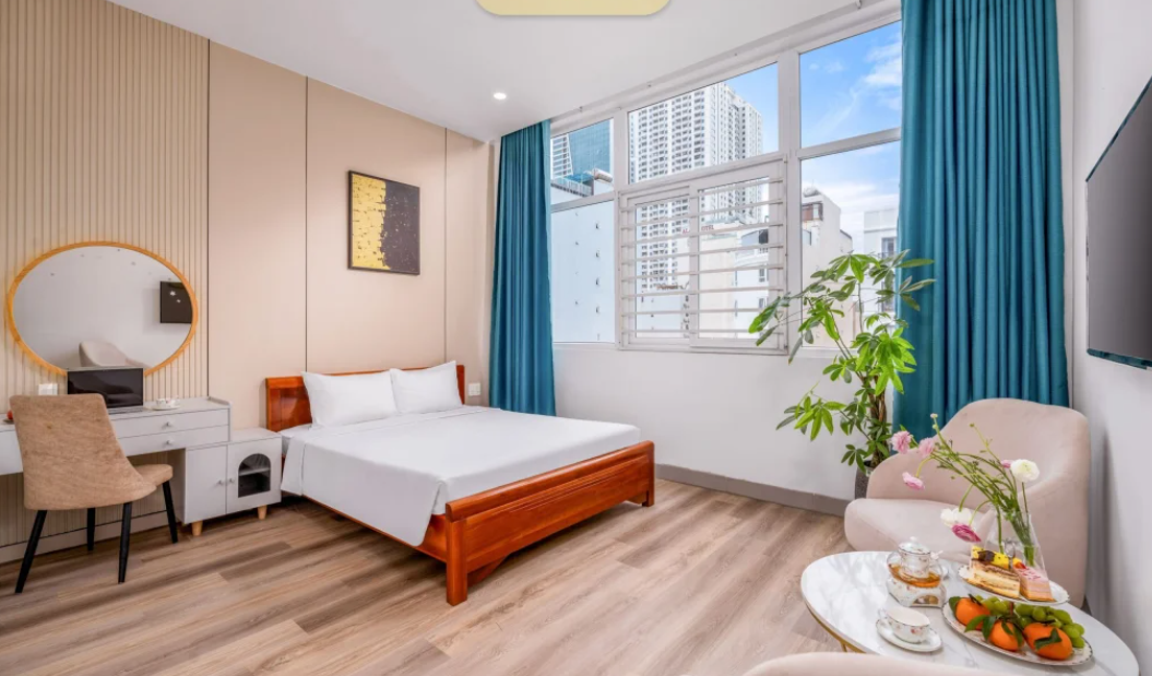 Sea Near Me sở hữu 50 phòng được thiết kế tối giản nhưng tinh tế