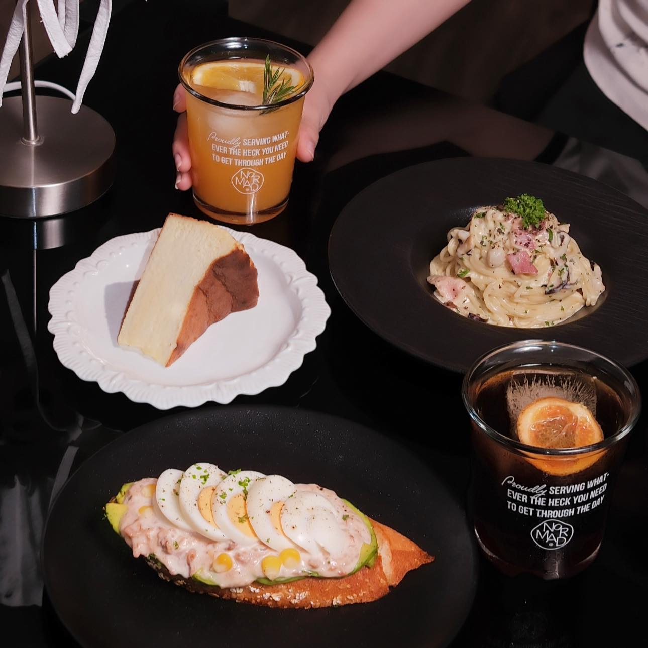 Menu tại Normad Coffee & Eatery