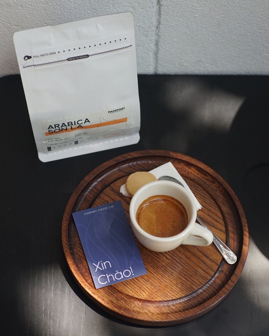 Menu tại Passport Coffee