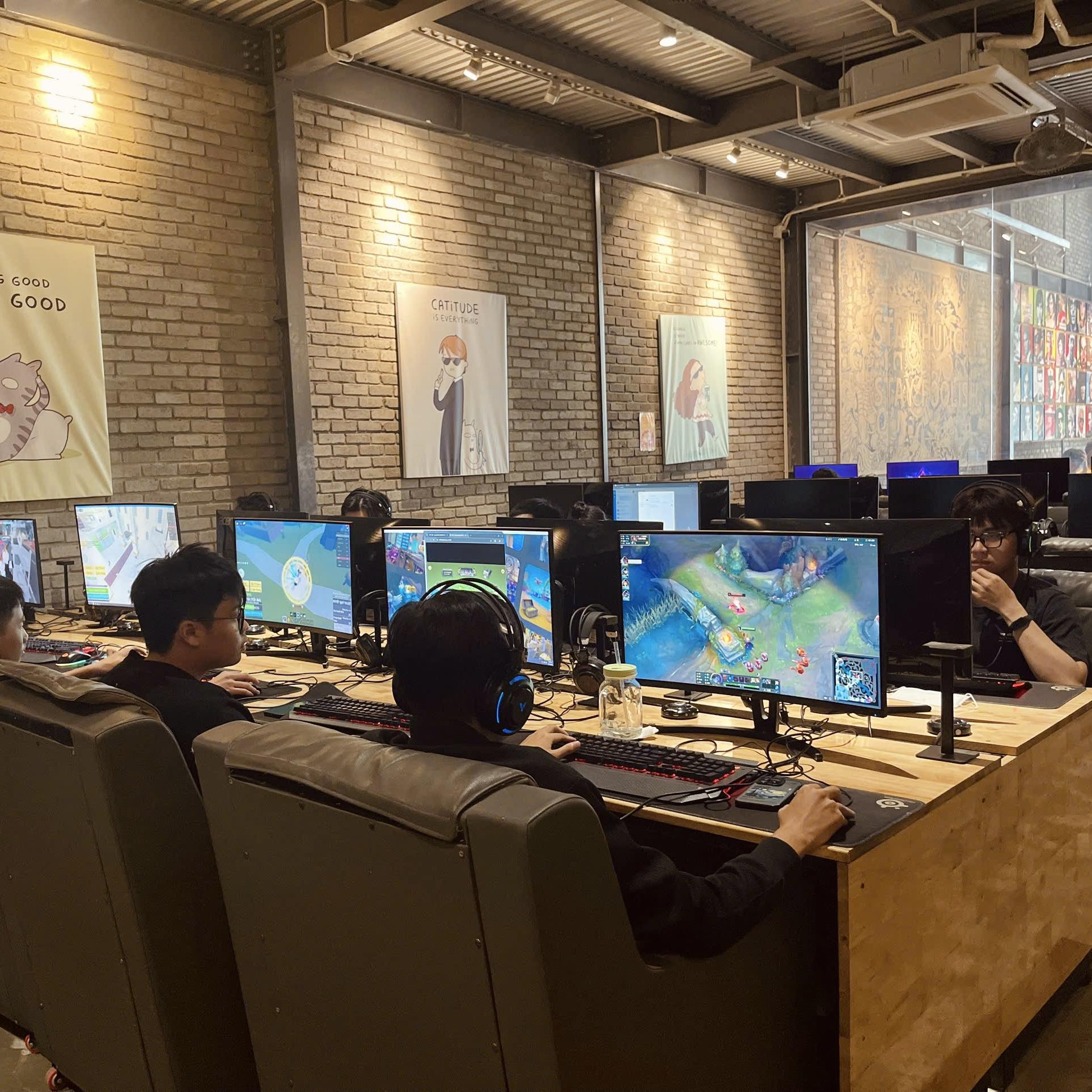 Khu cyber zone sáng tạo