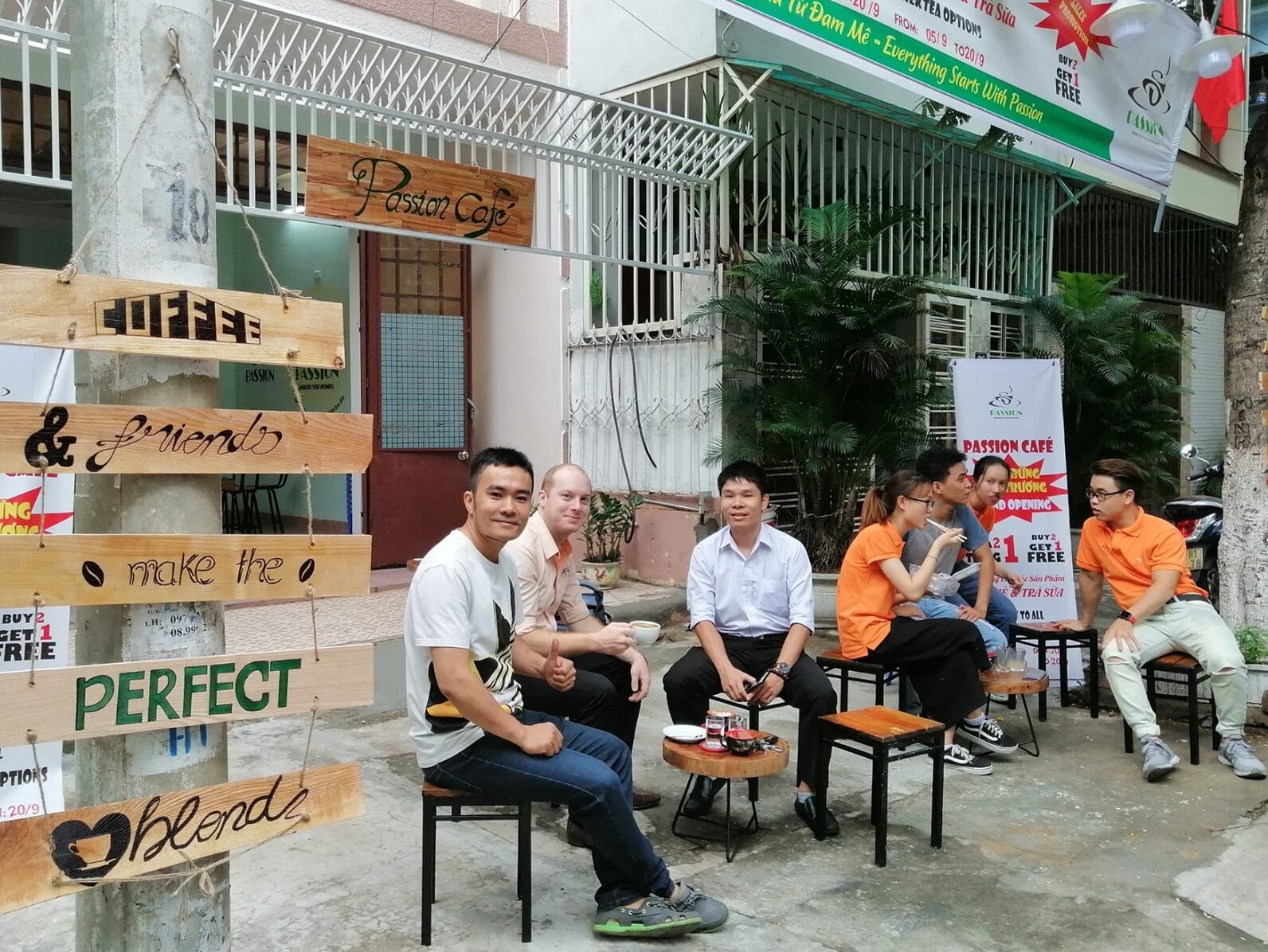 Passion Café không chỉ là nơi uống cà phê mà còn là nơi mang lại năng lượng tích cực và cảm giác được kết nối