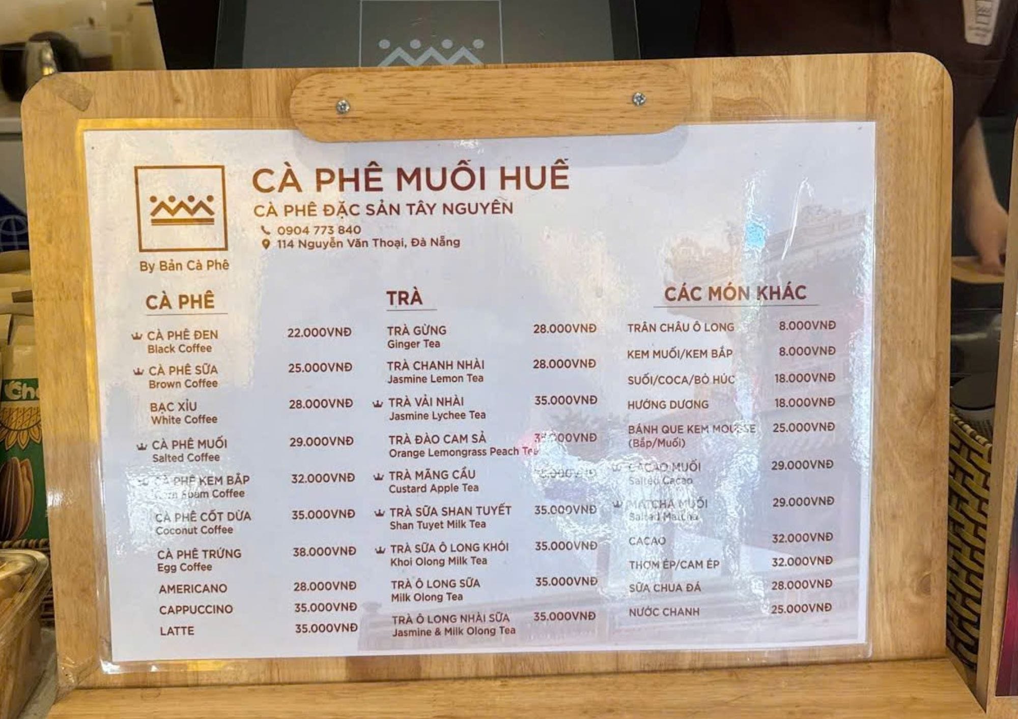 Cà Phê Muối Huế - Bản Cà Phê