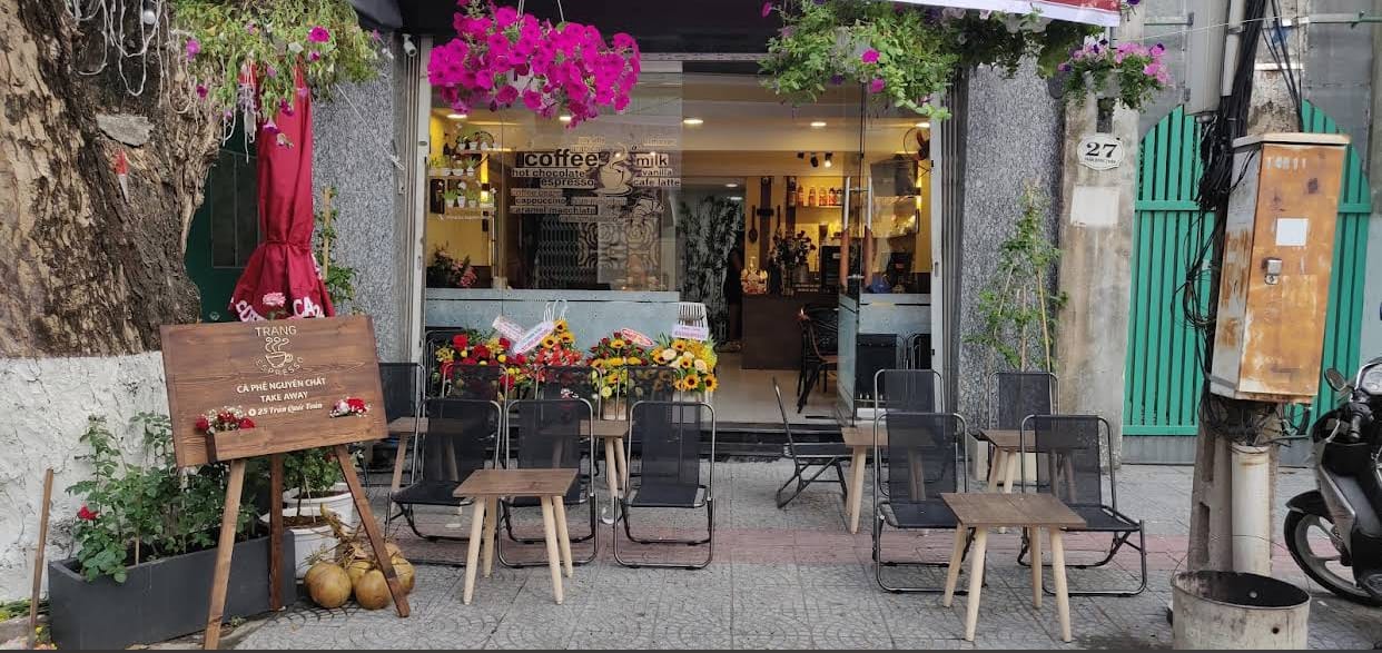 Cà phê Trang - quán cafe đường Trần Quốc Toản Đà Nẵng