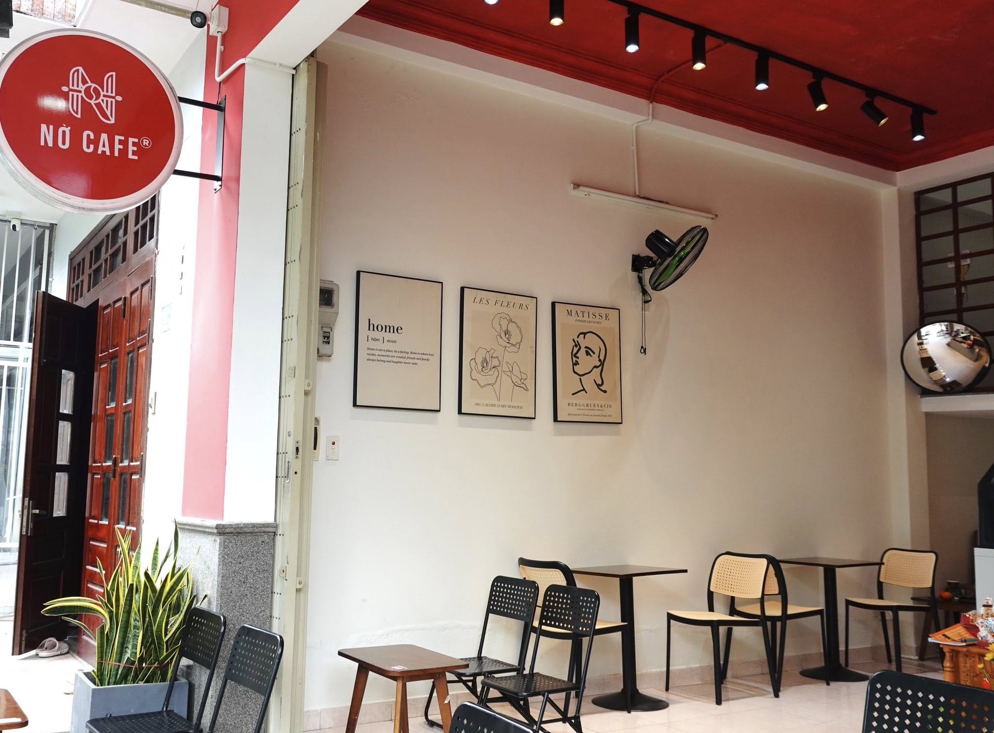 Nờ Cafe - quán cafe đường Trần Quốc Toản Đ