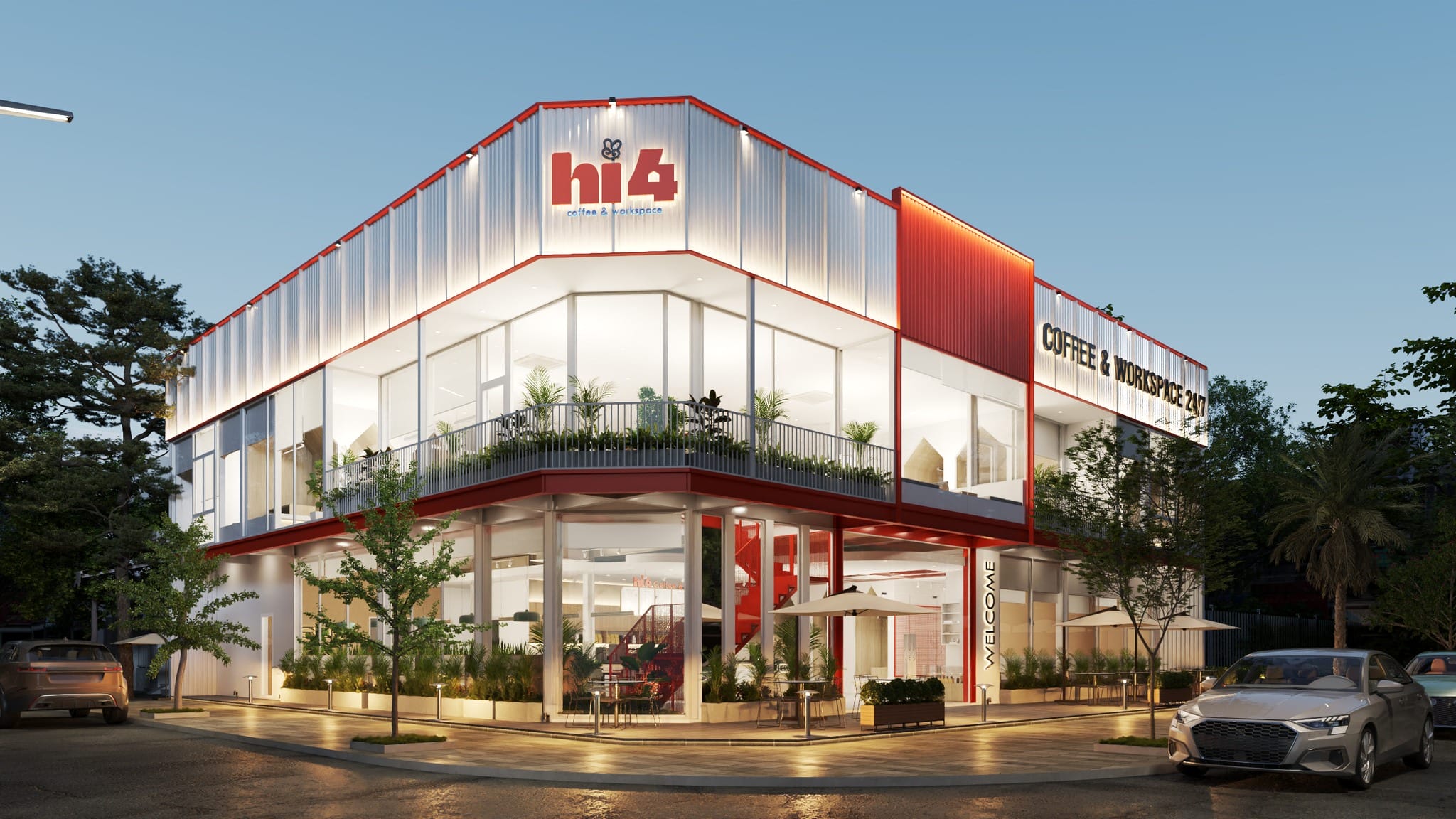 Hi4 Coffee Workspace 