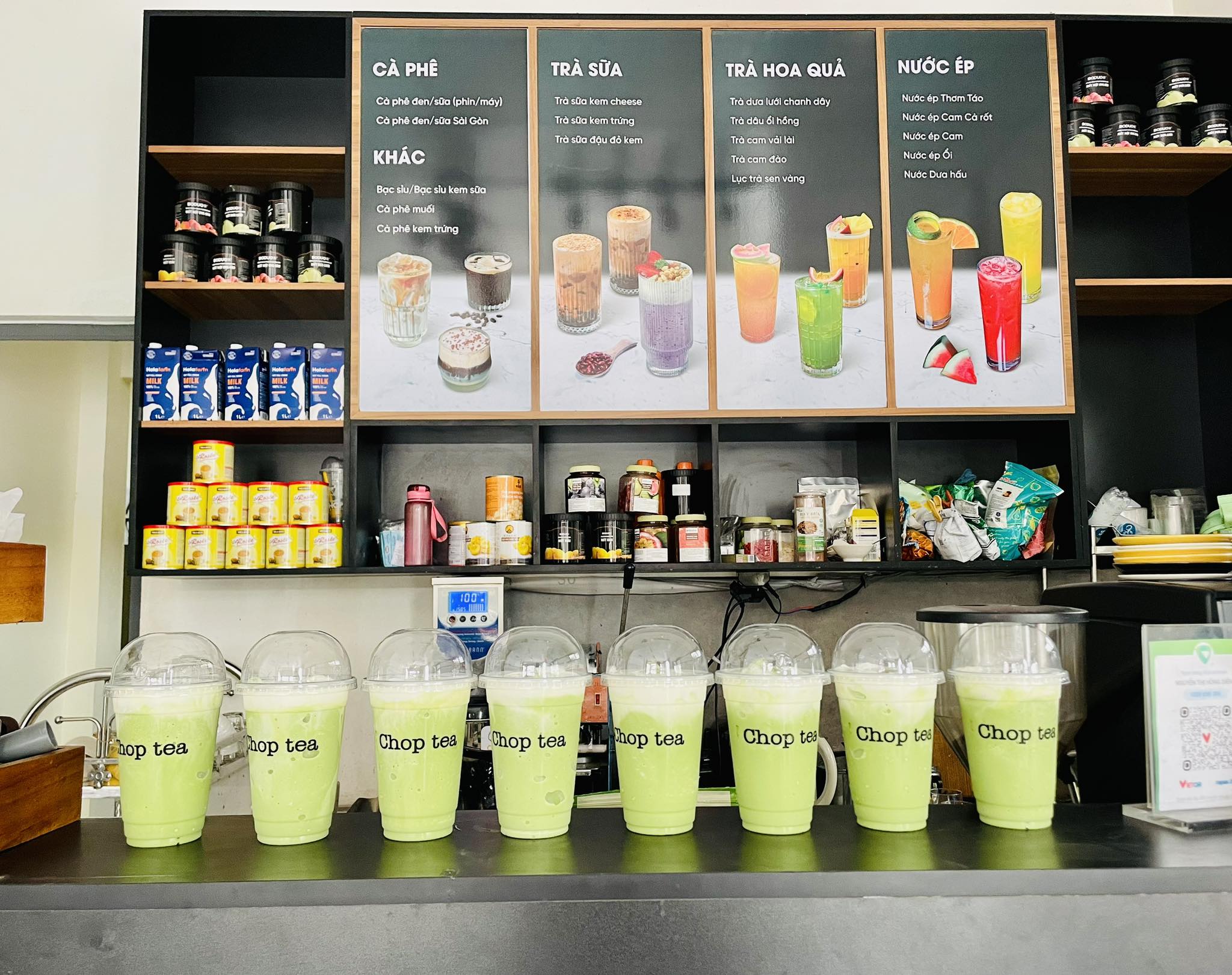 Chóp Milk tea - Coffee