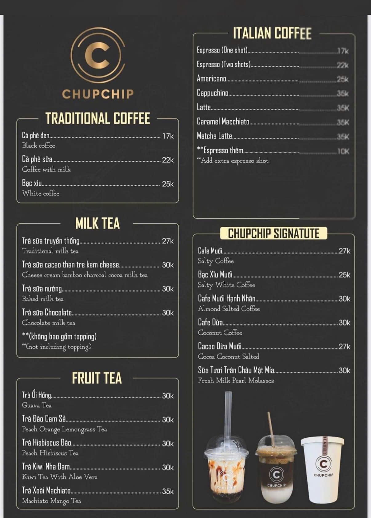 Chupchip coffee & Cinnamon rolls