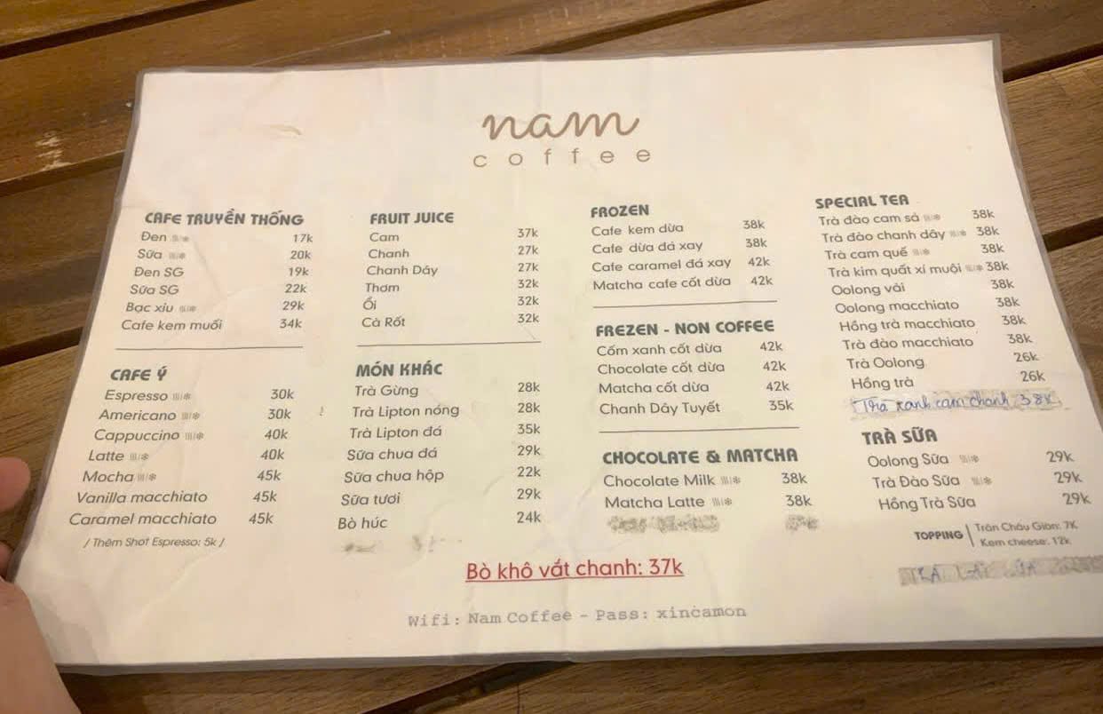 Nam Coffee