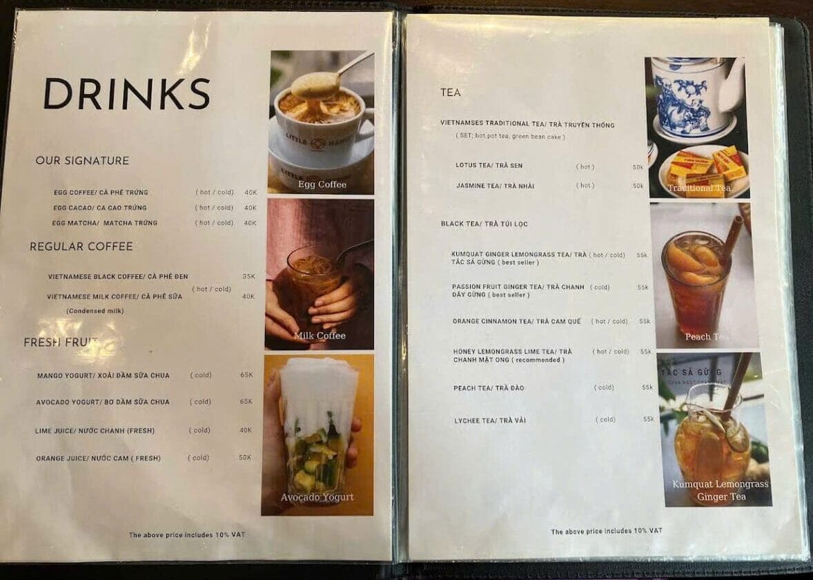 Little HaNoi Egg Coffee Hoi An