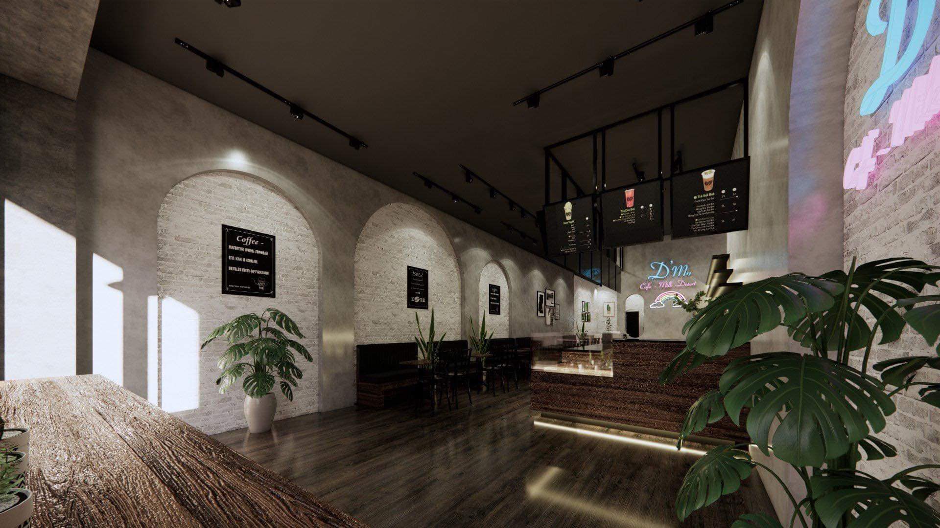 Giới thiệu về quán - D-Mo Coffee