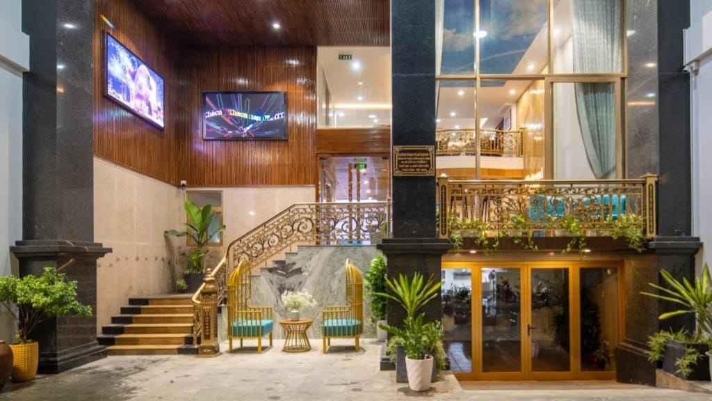 khách sạn gần chợ bắc mỹ an