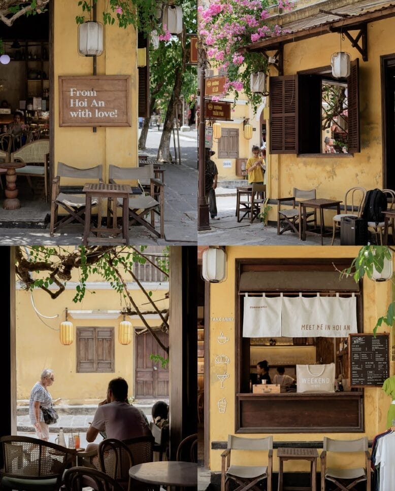 Quán cafe Hội An view đẹp tại Moments Hoi An với nhiều góc check-in