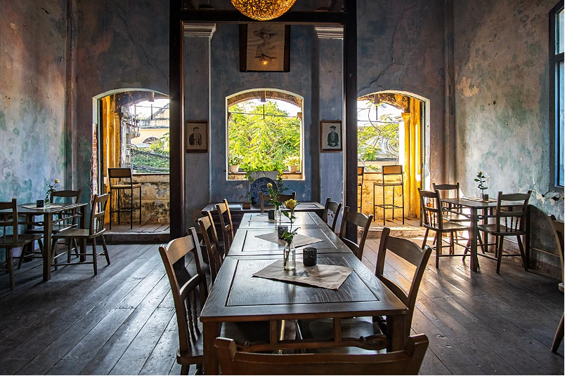 Quán cafe Hội An view đẹp tại The Hill Station với không gian cổ điển