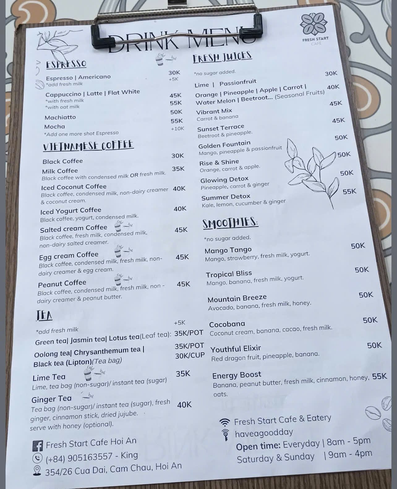Fresh Start Café