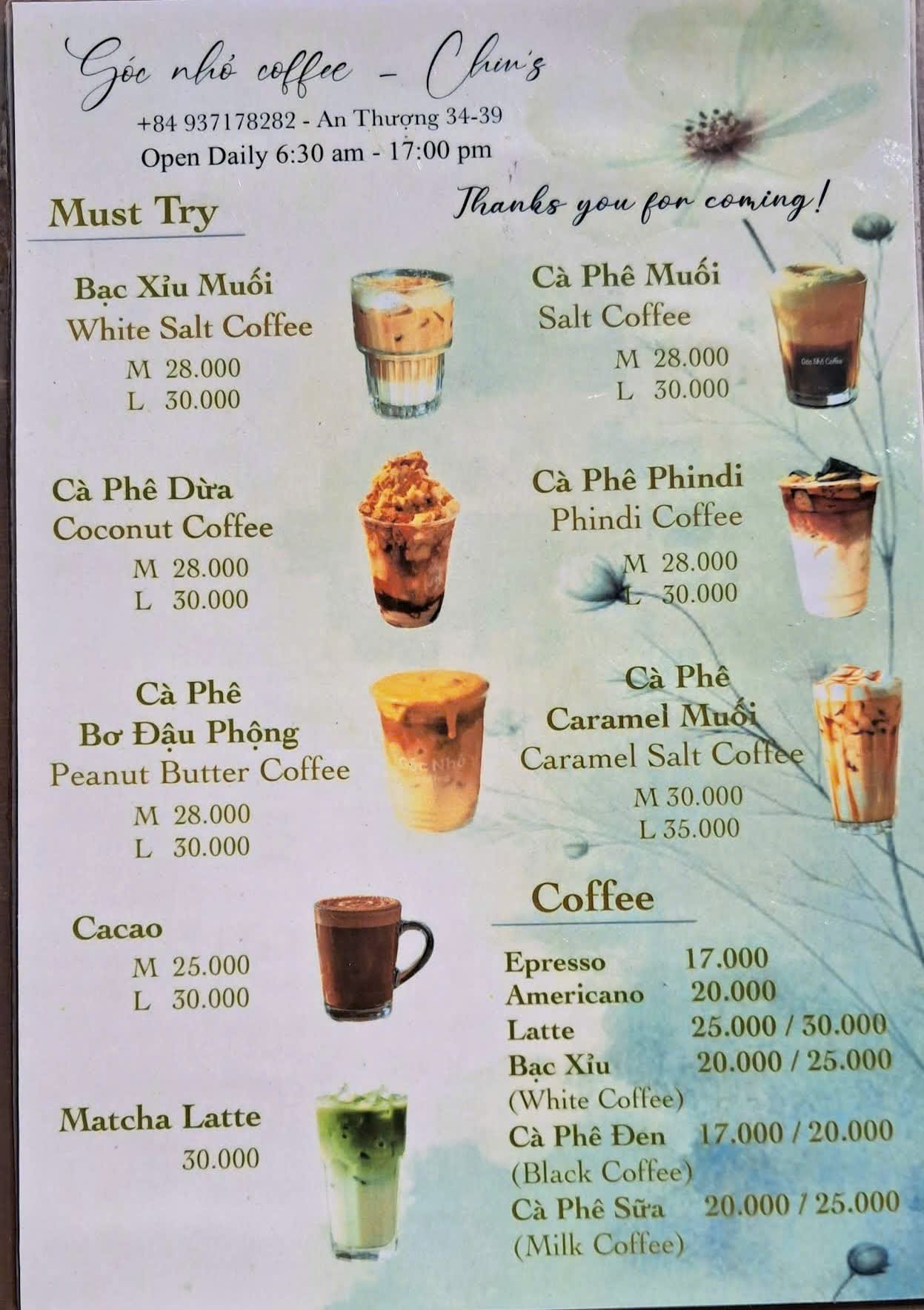 Góc nhỏ cà phê